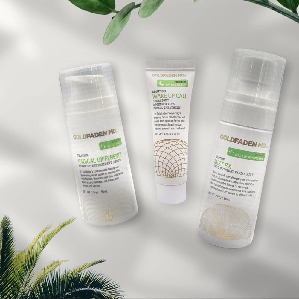 NWT Goldfaden MD Skincare Bundle with BONUS Sample Size Included (ALL SE…